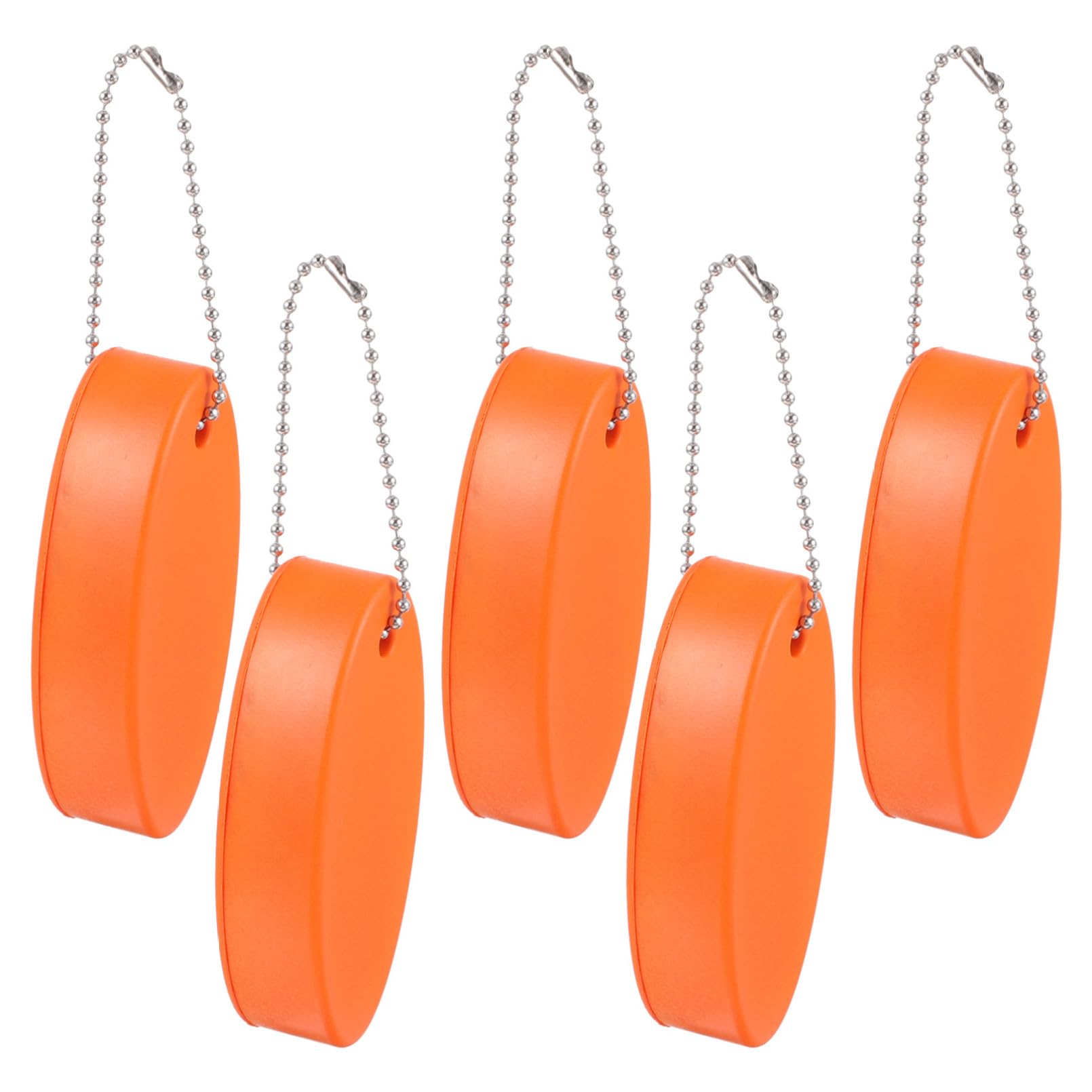 INOOMP 4 Set Portachiavi Galleggiante Portachiavi Ovale Decorativo per attività Allaperto 5 Pezzi * 4