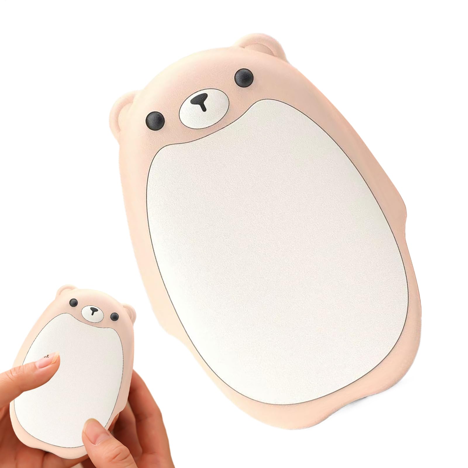 Chauffe-mains rechargeable, avec thermostat à 3 températures – Chauffe-mains rechargeable | Pour enfants, fête de Noël, camping, randonnée, temps froid, maison et bureau