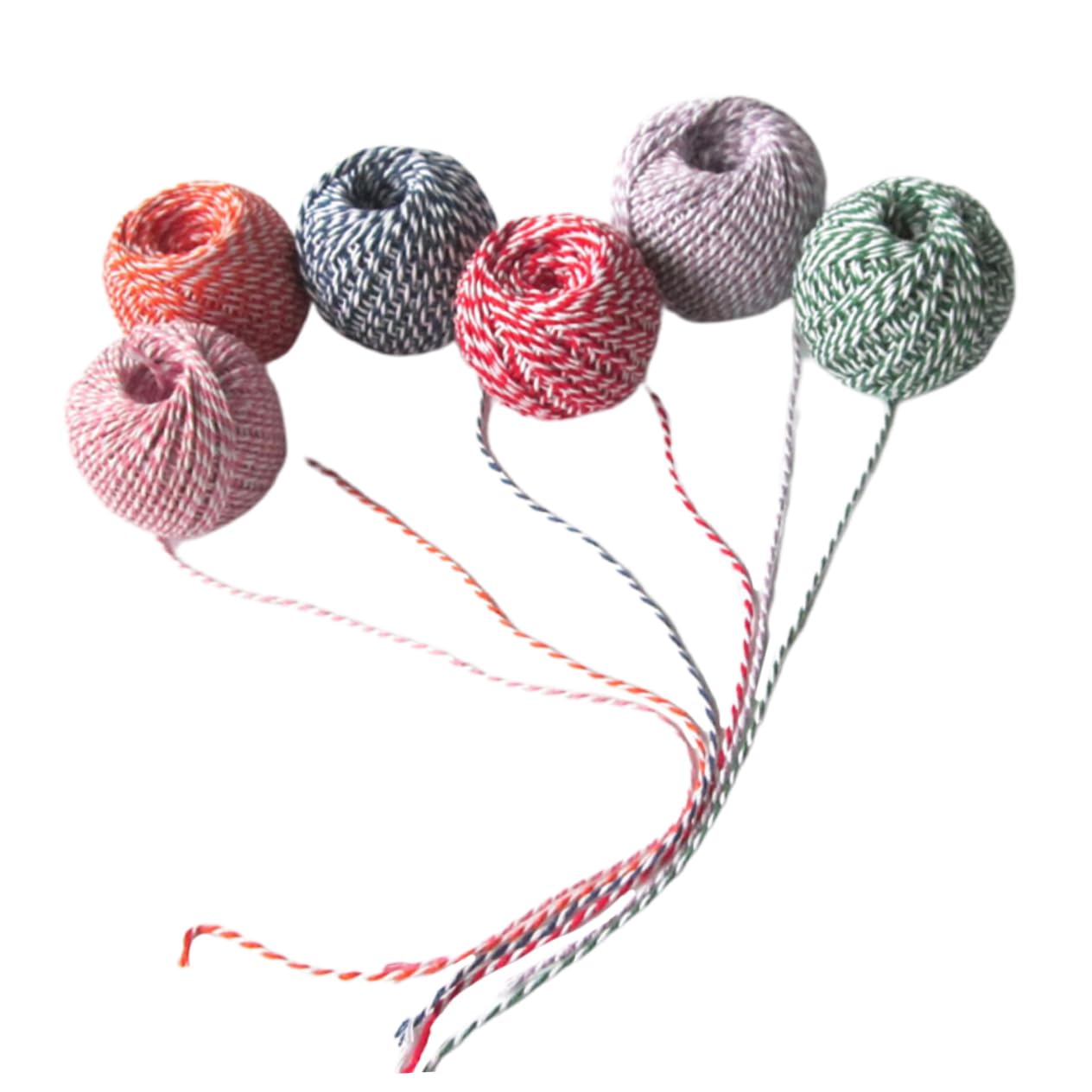 Cuerda de Yute Hecha a Mano, 14 Rollos de Arpillera | Colorida, Gruesa y Resistente, Uso Práctico para Embalaje y Atado, No Daña los Artículos Color Aleatorio