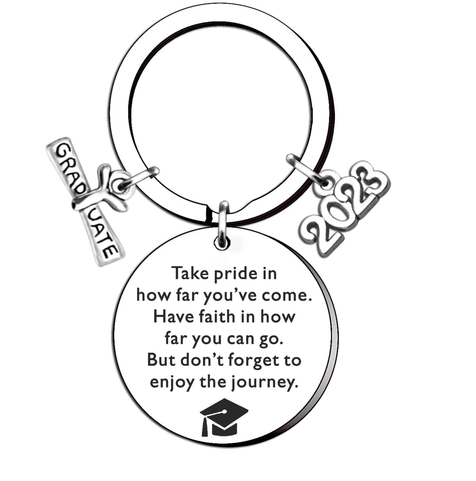 TTOVEN 2023 Graduation Gifts For Him Her Class of 2023 Seniors Students Keychain Graduation Masters Nurses Students from College Medical High School Gifts