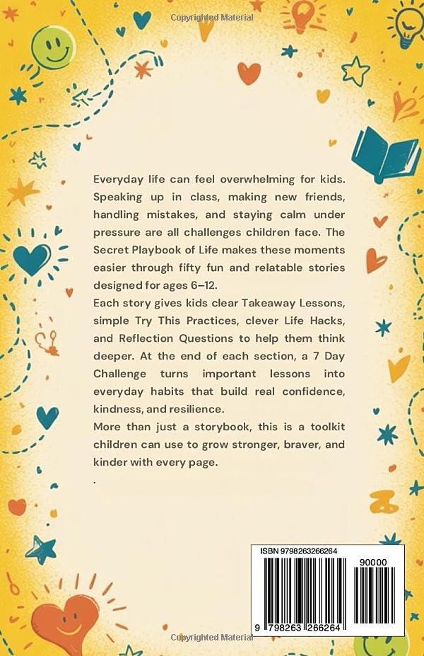 The Secret Playbook of Life: 50 Stories to Teach Confidence, Friendship, and Emotional Skills for Kids Ages 6–12 - Image 2