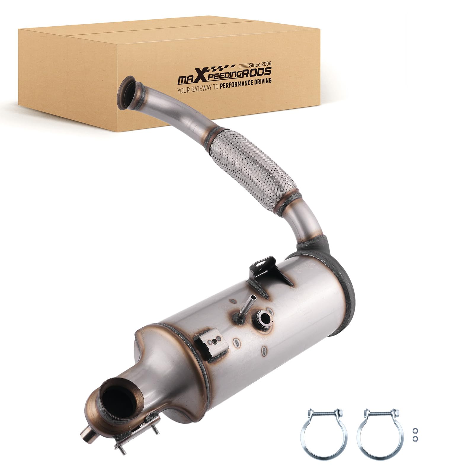 maXpeedingrods Filtro de partículas diésel DPF Euro 6 para Ford Tourneo Connect Kuga 2405156 KV615L243AD