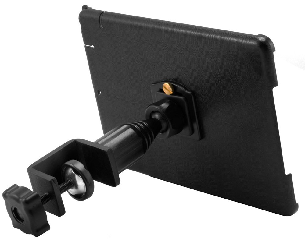 ARKON Tripod Mount with C Clamp Holder for Desks Carts and Tripods for