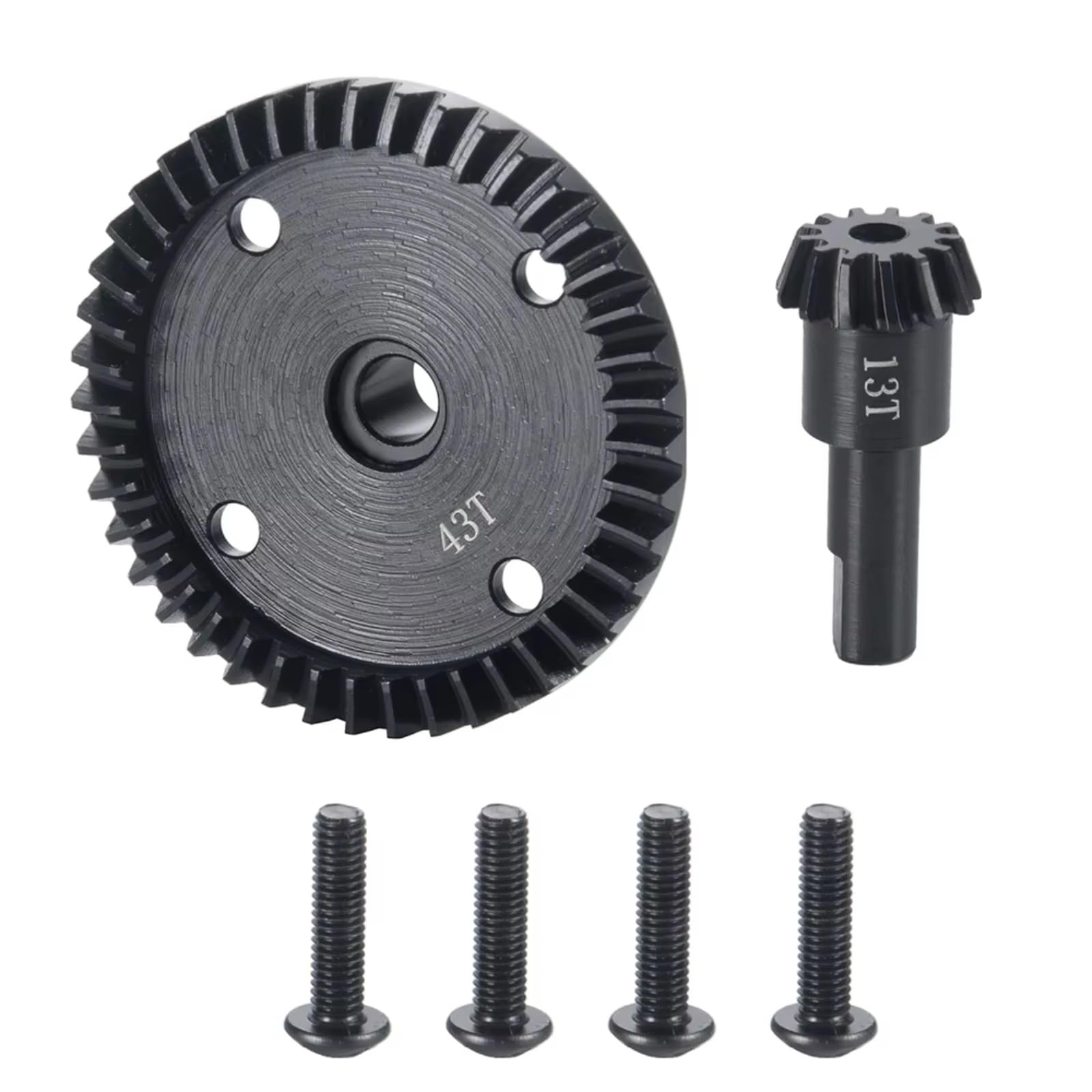 Jouets RC Pour Typhon 6S Pour Buggy 1/8 Engrenage Diff Métal 13T 43T Transmission Différentielle Mise À Niveau Accessoires Pièces Rechange Accessoire Modèle Modifié