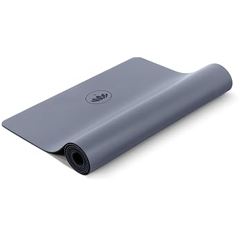 Lotuscrafts Yoga Mat Pure - Extremely Non-Slip PU Surface - Ecological Made of Natural Rubber - Professional Yoga Mat Ideal for Hot Yoga and Ashtanga Yoga - Extra Wide [183 x 66 x 0.4 cm]