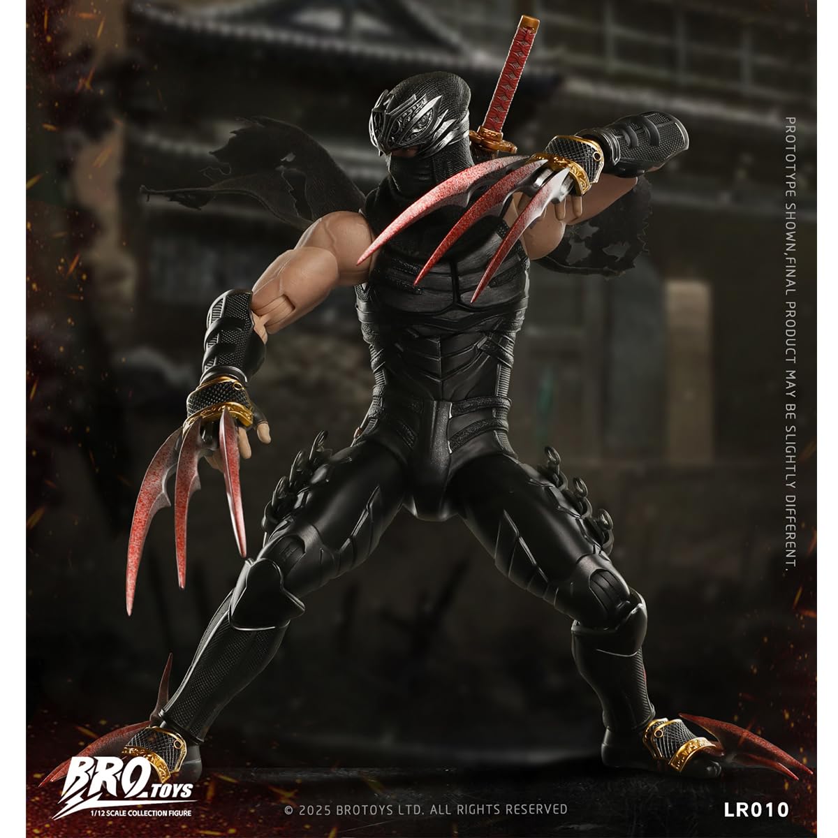 Amazon.co.jp: HiPlay BROTOYS 1/12 忍者アサシン 1/12 可動