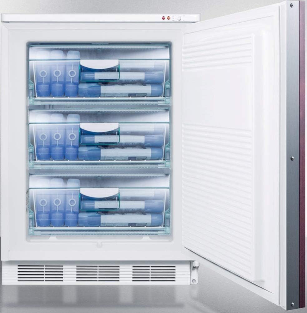 Summit VT65ML7BIIF Upright Freezer, Brown