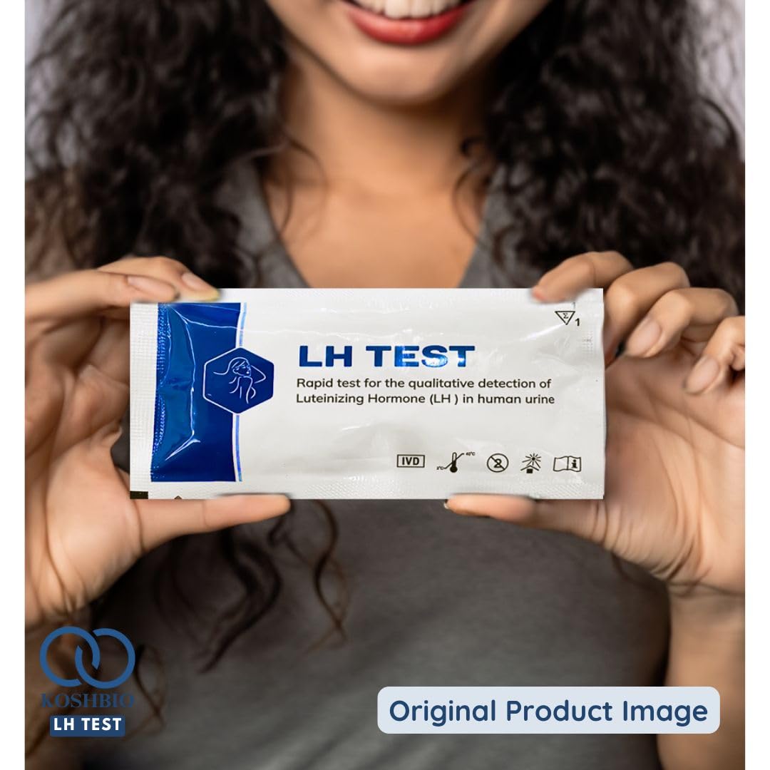 Koshbio Ovulation Test Kit LH Rapidtest for women to check fertile days (PACK OF 5) 2