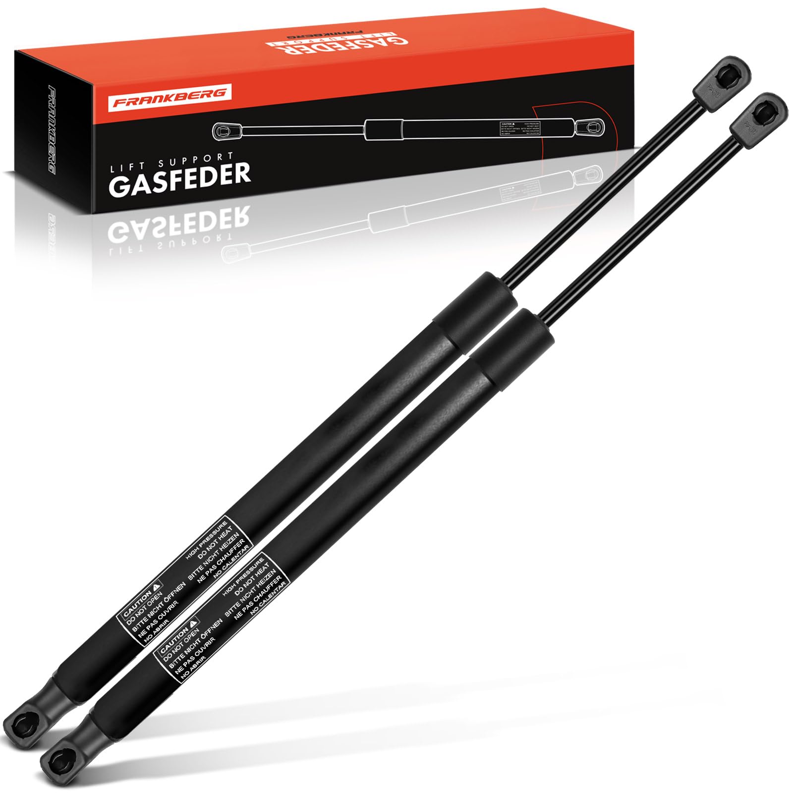 Frankberg 2x Gas Struts Boot Tailgate Compatible with Grand Scénic II JM0/1 1.5 dCi 2006-2008 MPV Replace# 8200377199,8200174571