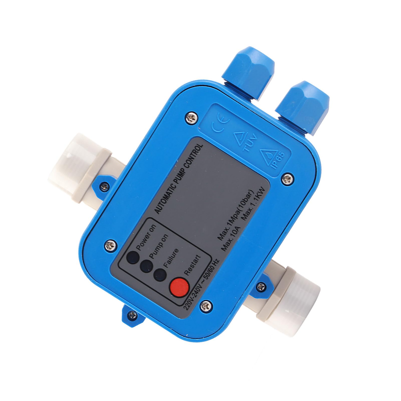 Yctze Controlador de Bomba de Agua, Control de Presión Constante | Interruptor Electrónico, Diseño Aislado, Compatible con Jardín