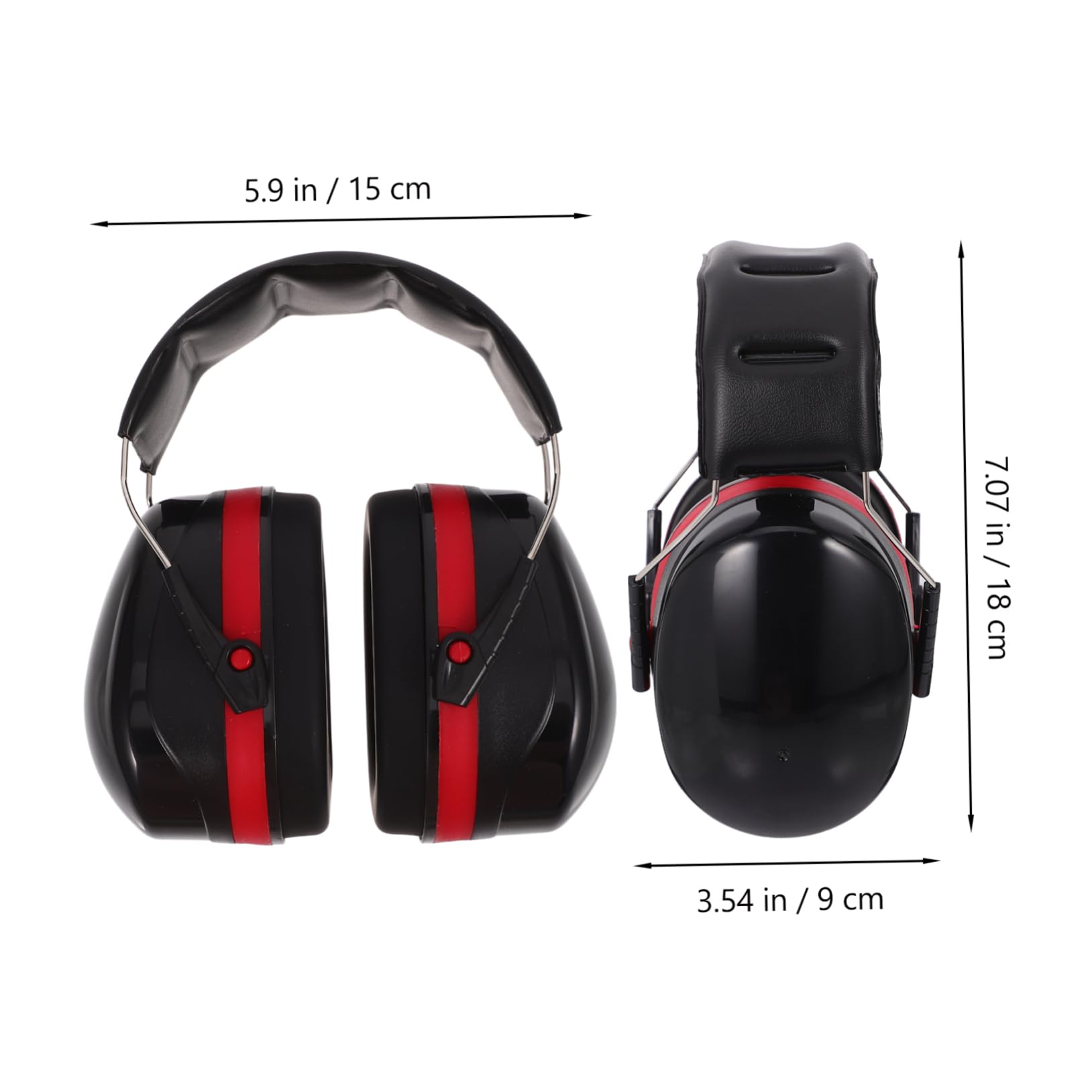 STOBAZA Noise Cancelling Earmuffs Kit Soundproof Ear Defenders for Work Shooting Range and Office Safety
