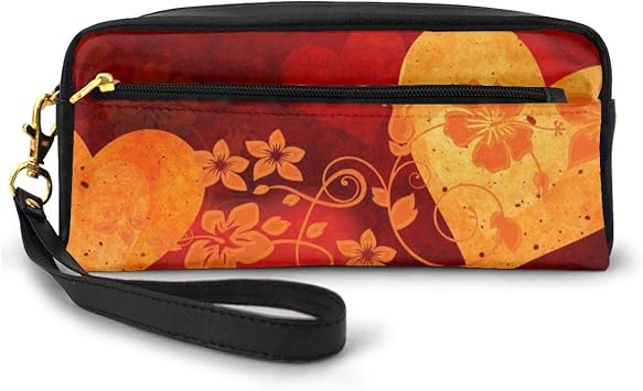 Amazon 筆箱 女の子 男の子 心柄 ハート 花柄 背景 赤 オレンジ色 蔓 ペンケース かわいい 防水 便利 化粧ポーチ おしゃれ 文房具 小学校 高校生 ペンケース 文房具 オフィス用品 Amazon 筆箱 女の子 男の子 心柄 ハート 花柄 背景 赤 オレンジ色 蔓 ペンケース かわいい 防水 便利 化粧ポーチ おしゃれ 文房具 小学校 高校生 ペンケース 文房具 オフィス用品