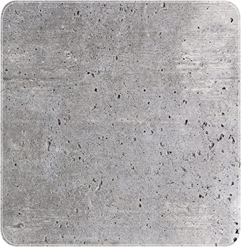 WENKO Duscheinlage Concrete, Duschmatte, Badewanneneinlage, Anti Rutsch Matte, Quadratisch, Mehrfarbig, 55 x 55 cm, Grau, 0 x 54 x 54 cm