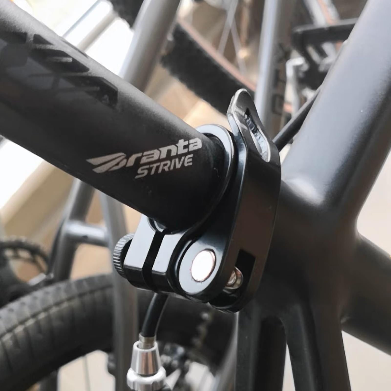 Collier De Selle Azarxis – Alliage Alu, Serrage Rapide, Diamètres 28,6/31,8/34,9 Mm, Pour VTT Et Route