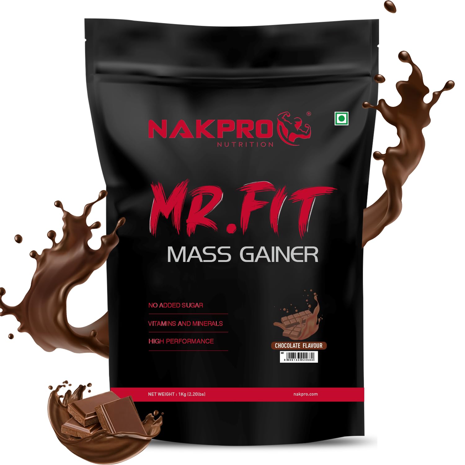NAKPRO Mr. Fit Super Fast Weight Gainers/Mass Gainers Powder(1 Kg, Chocolate) (B0CS3RCBDR) Amazon Price History, Amazon Price Tracker