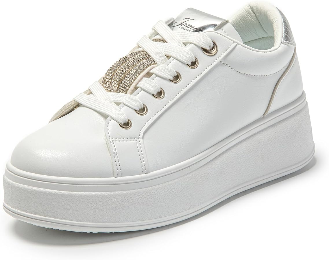 Mocassins Compensés Femme JOMIX – Baskets Plates Confortables, Respirantes Et Tendance Pour La Marche Quotidienne