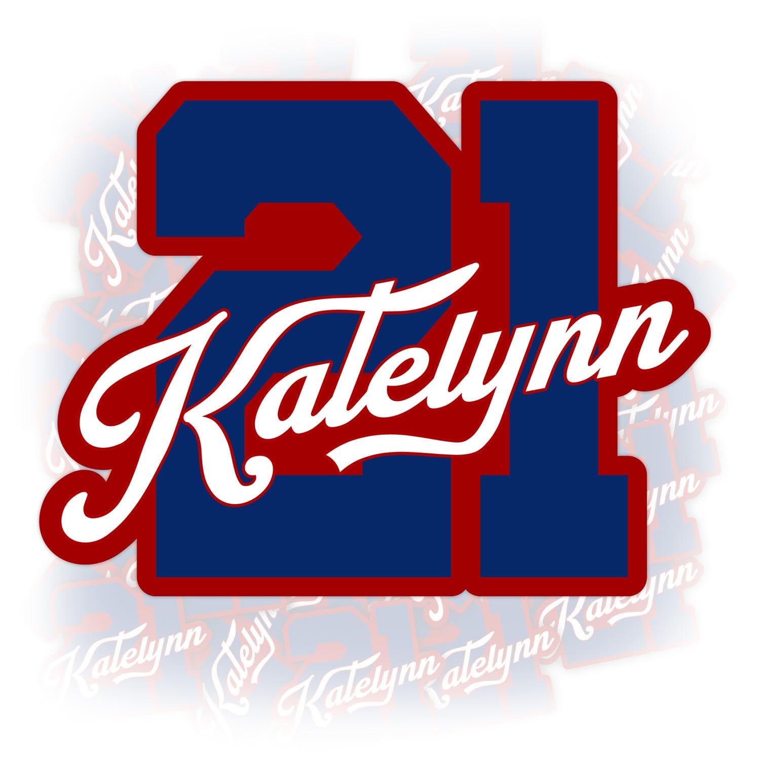 Custom Name Number Sticker Personalized Name for Hard Hat Stickers Softball Baseball Basketball Ice Hockey Soccer Football Waterproof Die Cut Vinyl