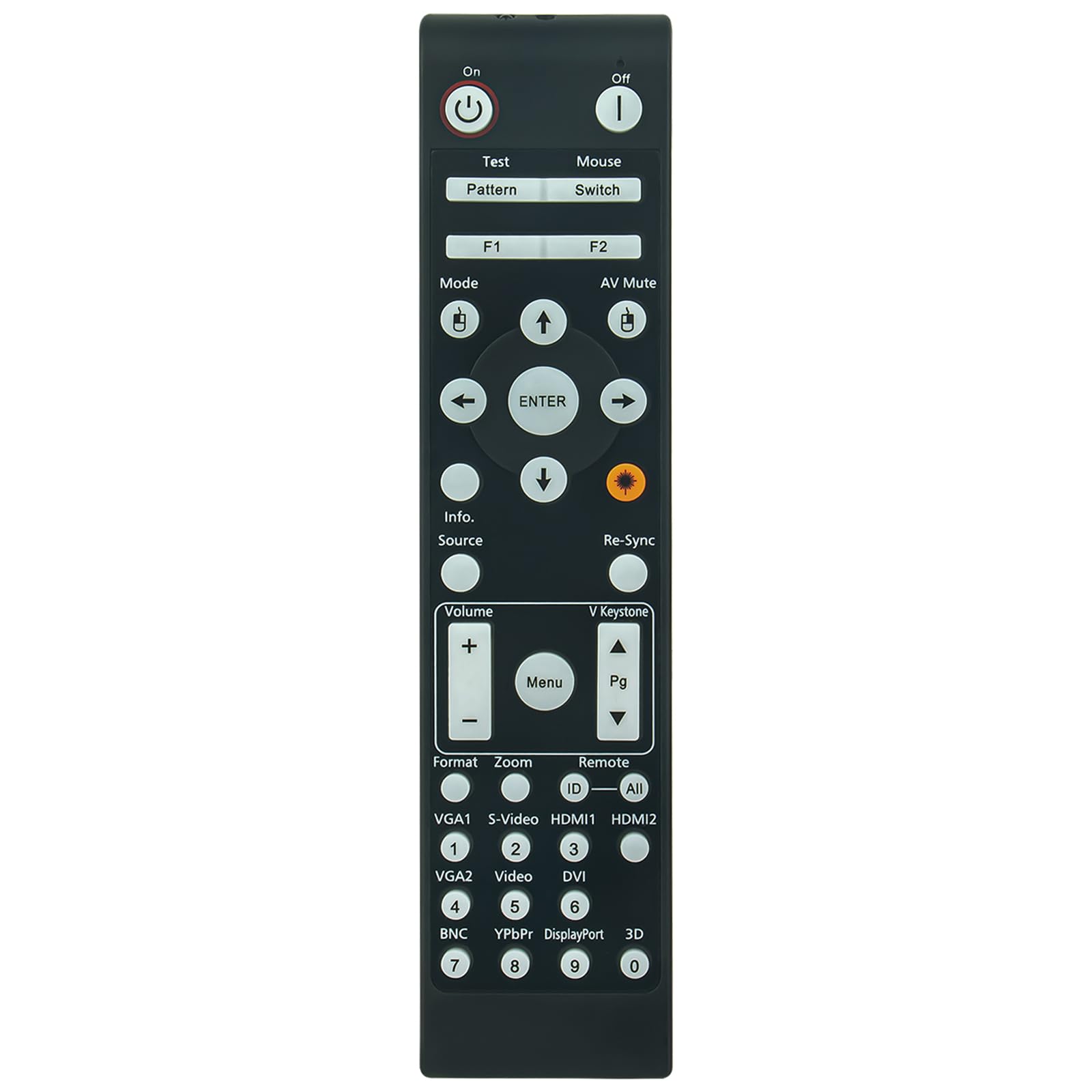 Télécommande de rechange pour projecteur Optoma en cas de panne - 2