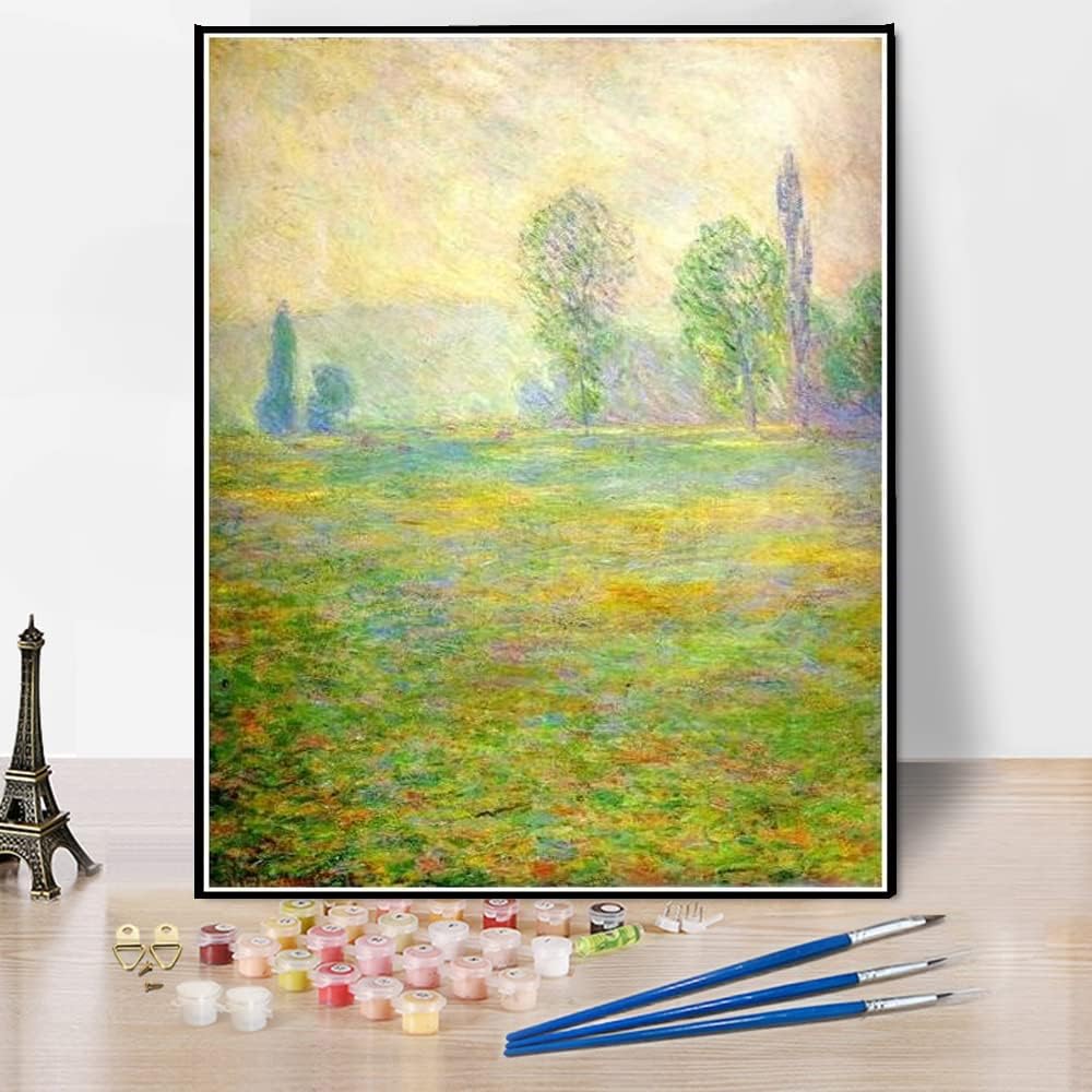 Paint by Numbers Kits for Adults and Kids Olive Trees Study Painting by Claude Monet Paint by Numbers Kit for Kids and Adults