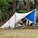 TICONN Heavy Duty Tarp Cover, Extra Thick Tarps Waterproof Tear and Rip Proof UV Resistant Tarpaulin with Reinforced Grommets and Edges (5.5 Mil, 6'x8')