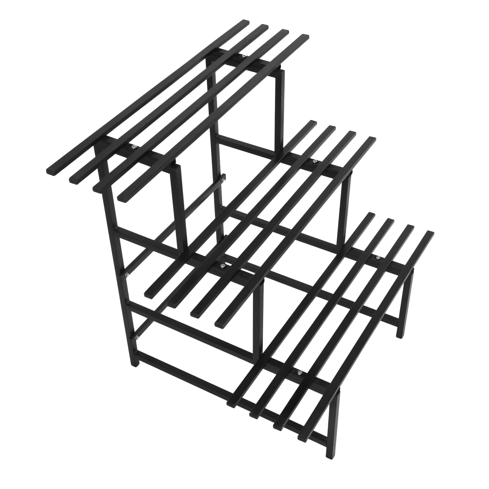 CLBDRESS 3-Tier Outdoor Plant Stand Ladder 80cm