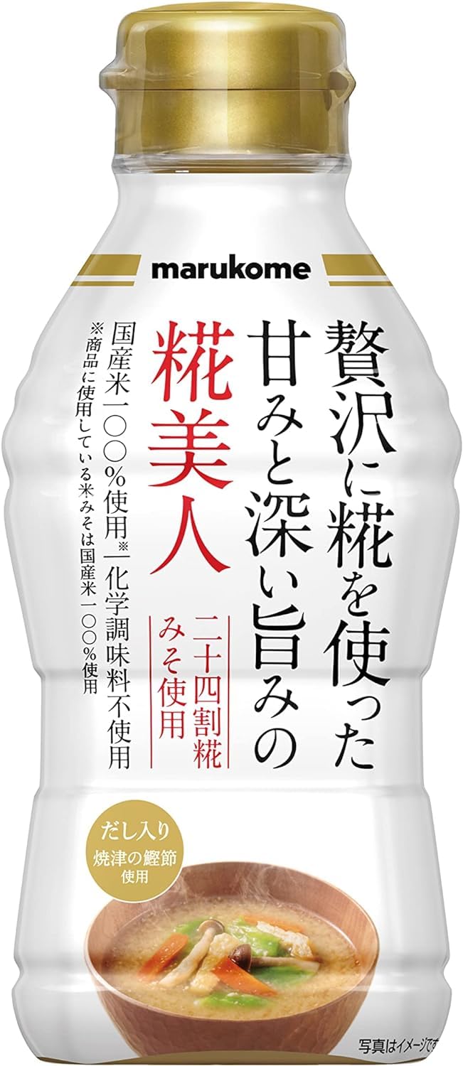 Amazon.co.jp: マルコメ 液みそ 糀美人 430g : 食品・飲料・お酒
