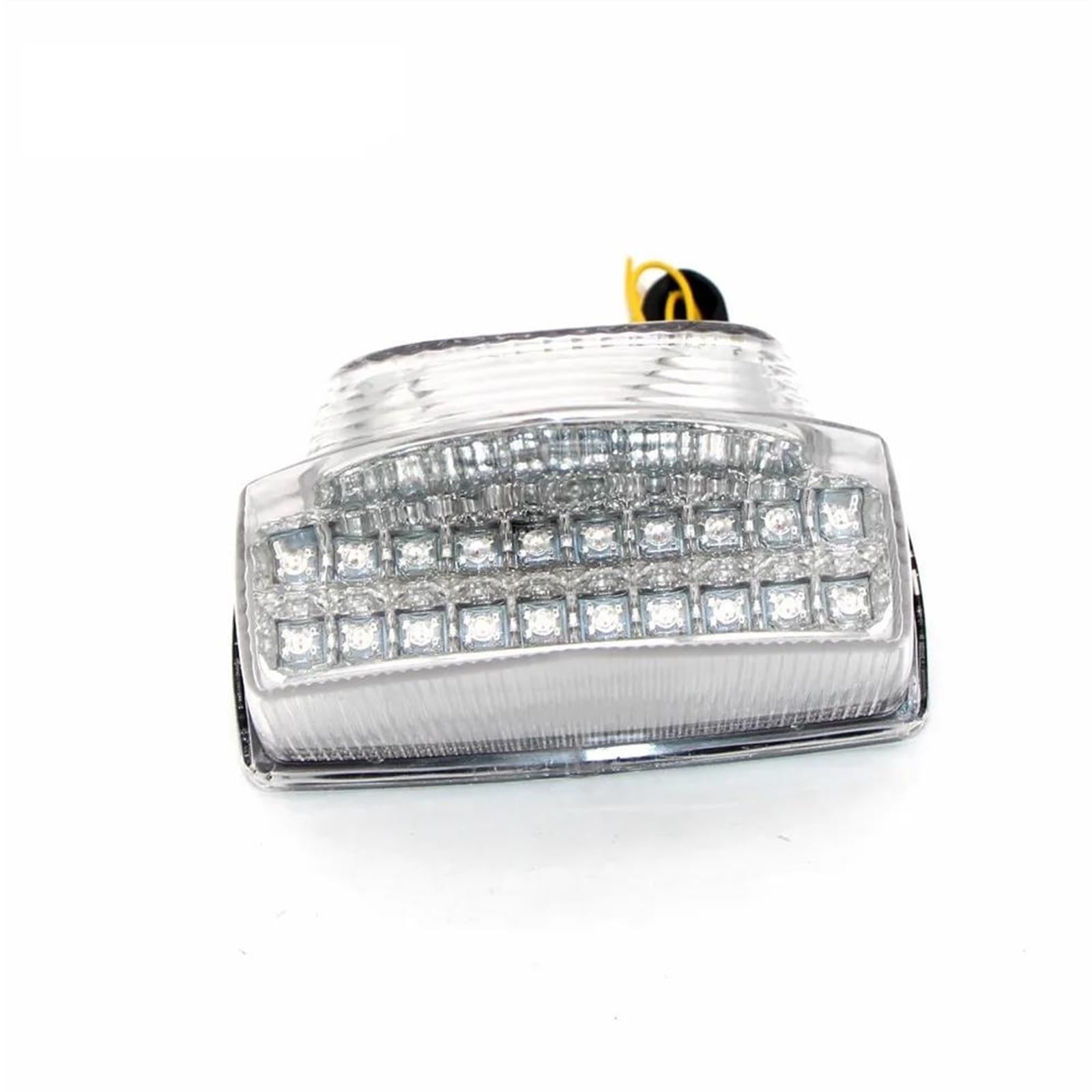 Luz trasera integrada para CBR 600 RR 2007-2011 con intermitentes blancos 4