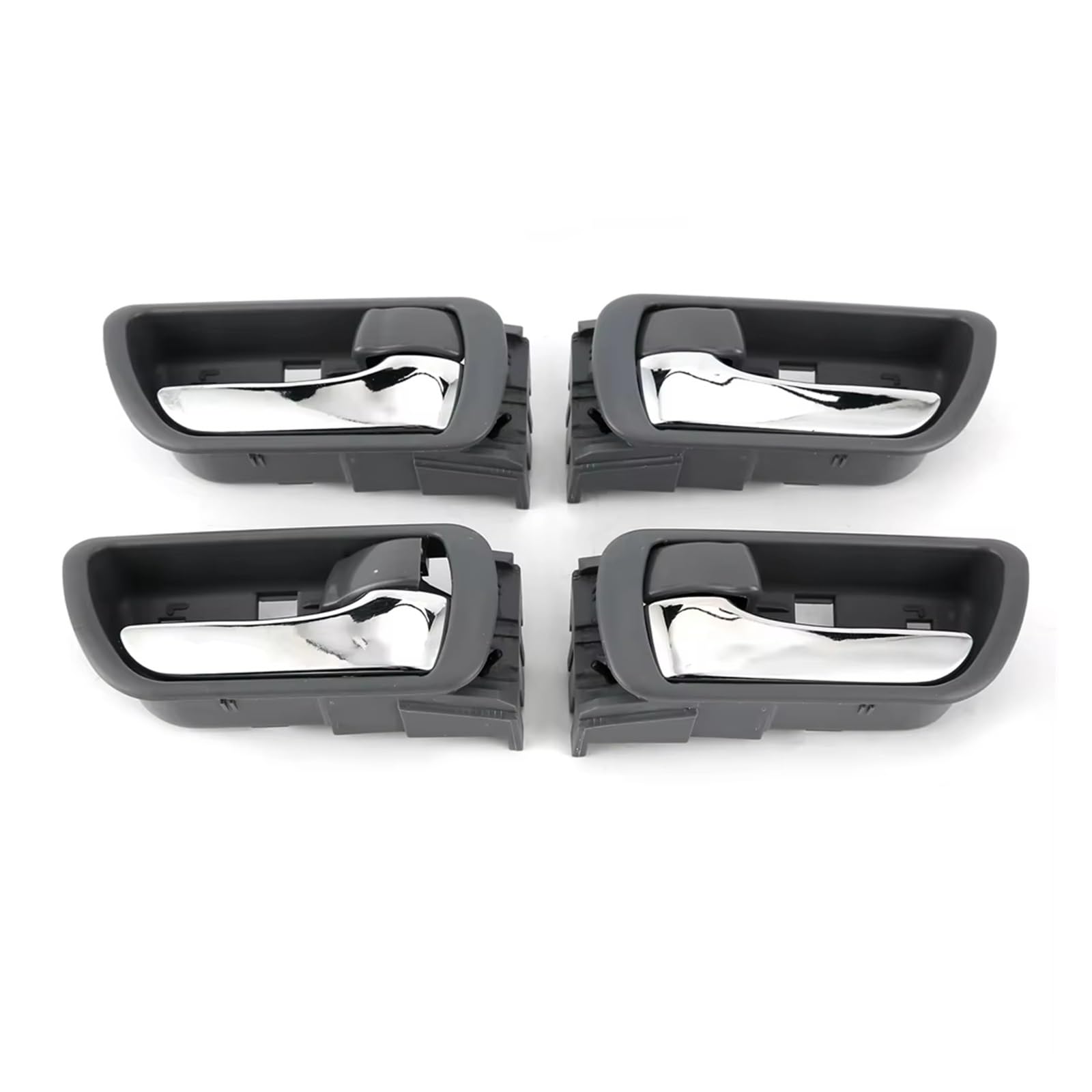 Zhannuobhd One Color For Toyota For Camry 2002 2003 2004 2005 2006 Abs Car Accessories 4Pcs Interior Door Handles 69206‑33030 69205-33030 Car Side Plated Interior Door Handle
