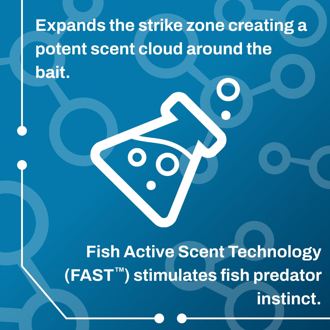 BAITFUEL X65 Saltwater Formula Hardbait Stick for Fishing: The Supercharged Saltwater Fish Scent Technology with Powerful Attractants and Taste Enhancers That Fish Bite | Single