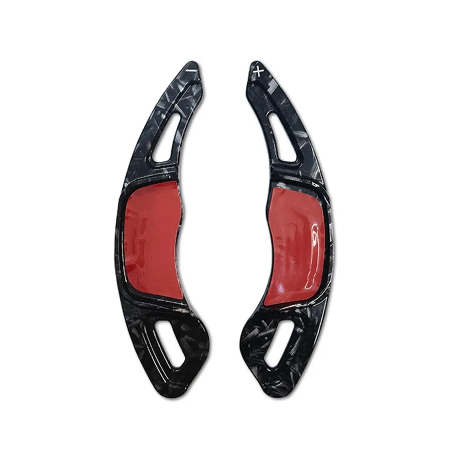 Xxiucj Car Paddle Shifter Extensions for VW for for GTI for Tiguan for Sciricco for Touran for Sagitar for Polo for MK7 for GTD for GTE Car Shift Paddle Shifter(Forging Pattern)