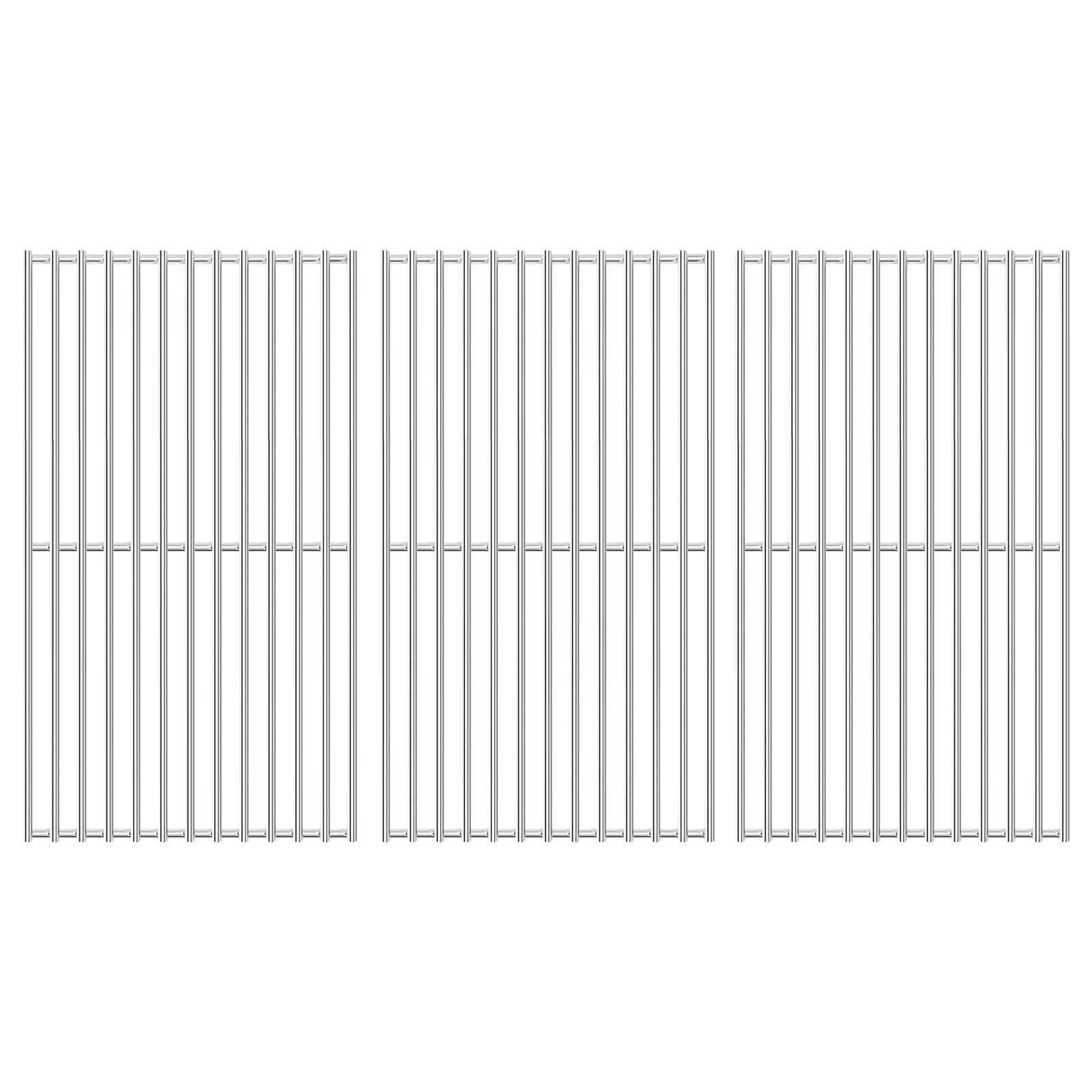 Denmay 60235 41.5 x 70.5 cm stainless steel cooking grate for Burnhard Big FRED gas grill, gas grill replacement parts, pack of 3-image-45
