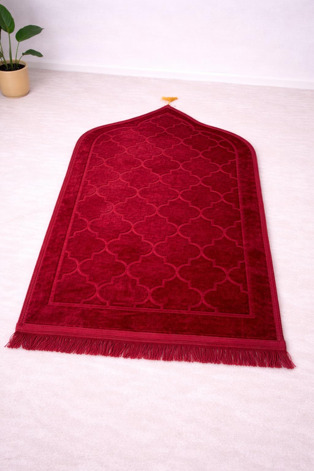 Janamaz Prayer Mat - Turkey Velvet, Aasan Comfort -28