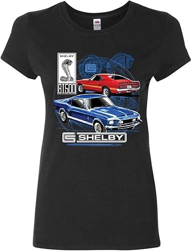 Ford Mustang Shelby GT500 - Camiseta clásica americana Shelby Cobra para mujer