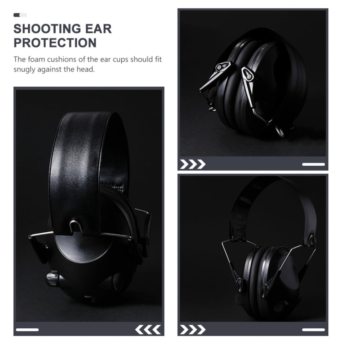 Auriculares Insonorizados Protección Auditiva y Almohadillas Confortables para Uso en Fábricas y Talleres