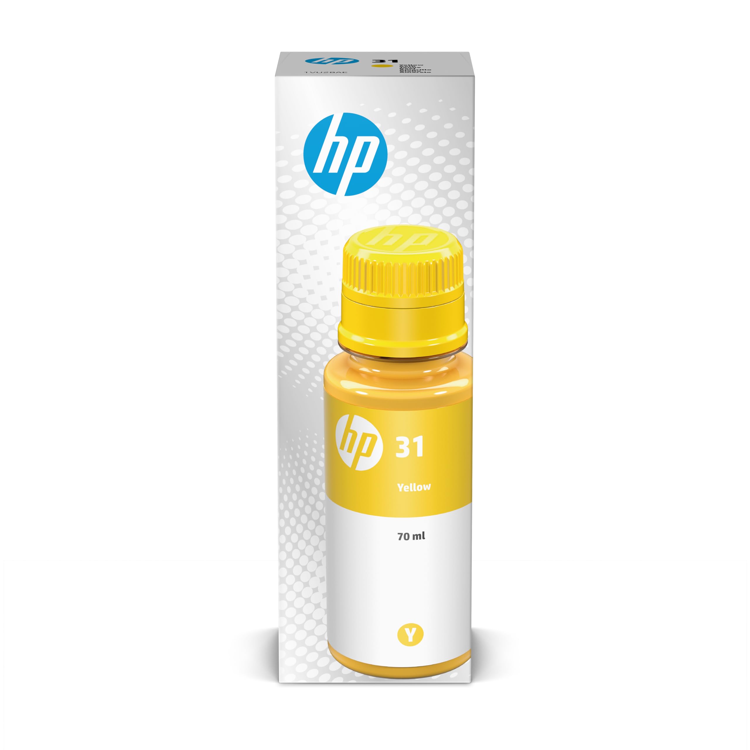 Original 31 - 70ml Ink Bottle, Yellow, Single Pack, 8000 Print Pages or Up To 3 Years of yield for HP Smart Tank Printers