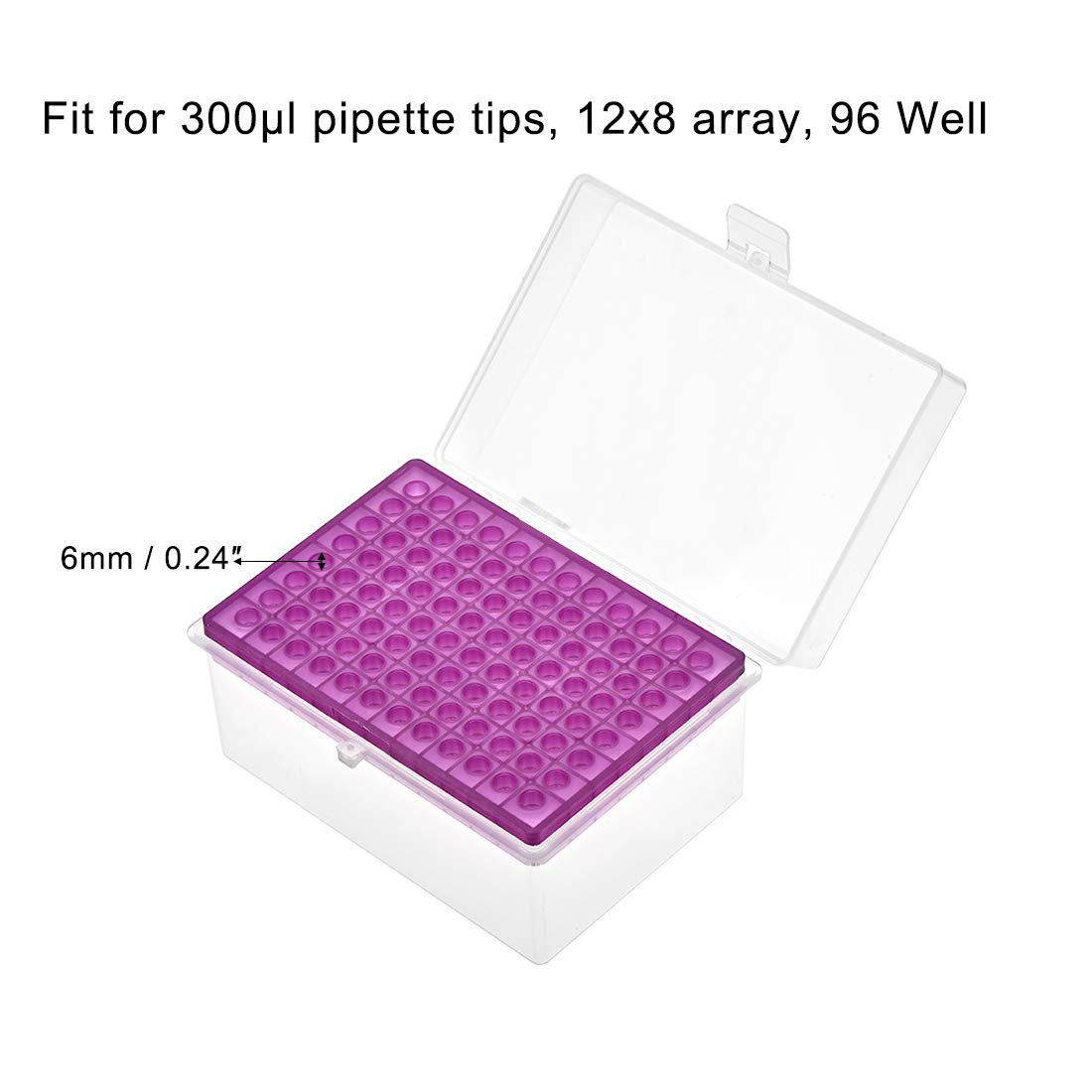 Raw Filter Tips Diamond PosiStop Pipette Tips - 1000ul Graduated Refill Pack For LTS Pipettors LTS Compatible Pipette Tips