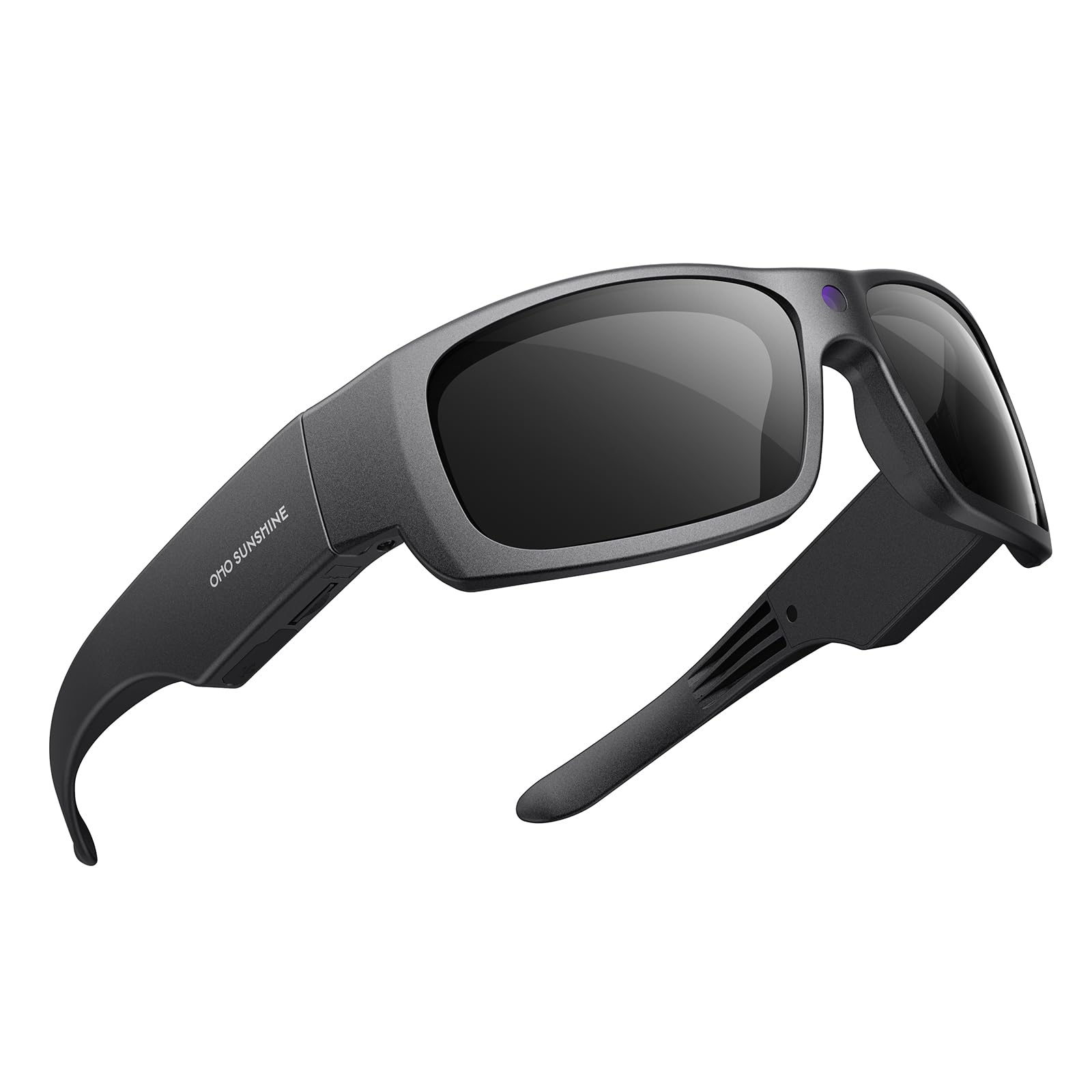 OhO Camera Sunglasses,HD 1080 Sports Cam Sunglasses with Built in 15MP Camera and Polarized UV400 Protection Safety and Interchangeable Lens-image-33