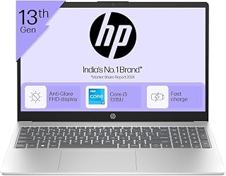 HP 15 Commercial Series Dos, Intel Core i3-1315U FHD Camera with Shutter Price In India