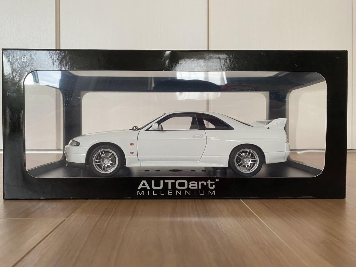 オートアート1/18スカイラインGTR AUTOart 1/18 日産 スカイライン GT-R （R34） Vスペック II