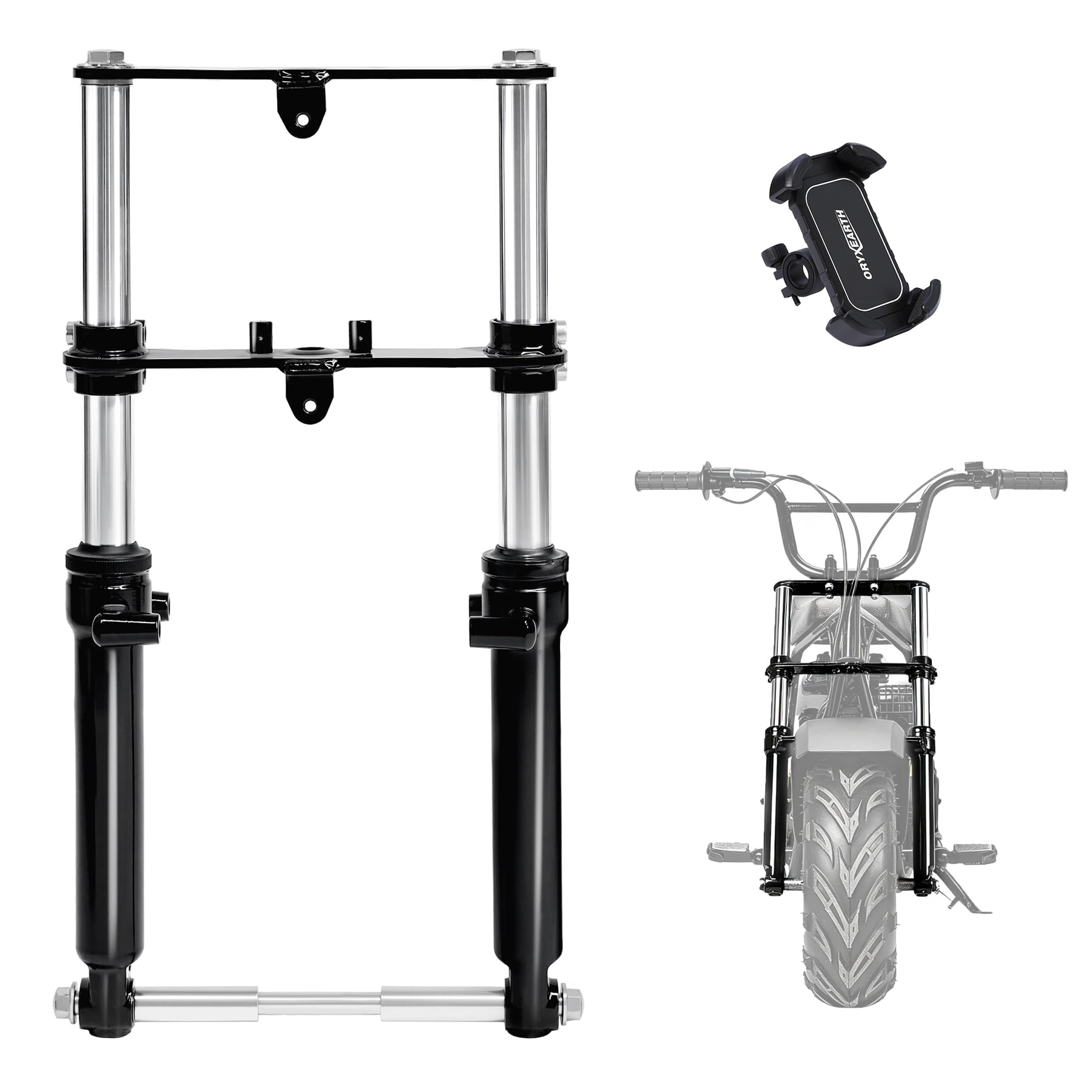 Amazon.com: Oryxearth Front Fork Suspension Assembly for Mini Bike