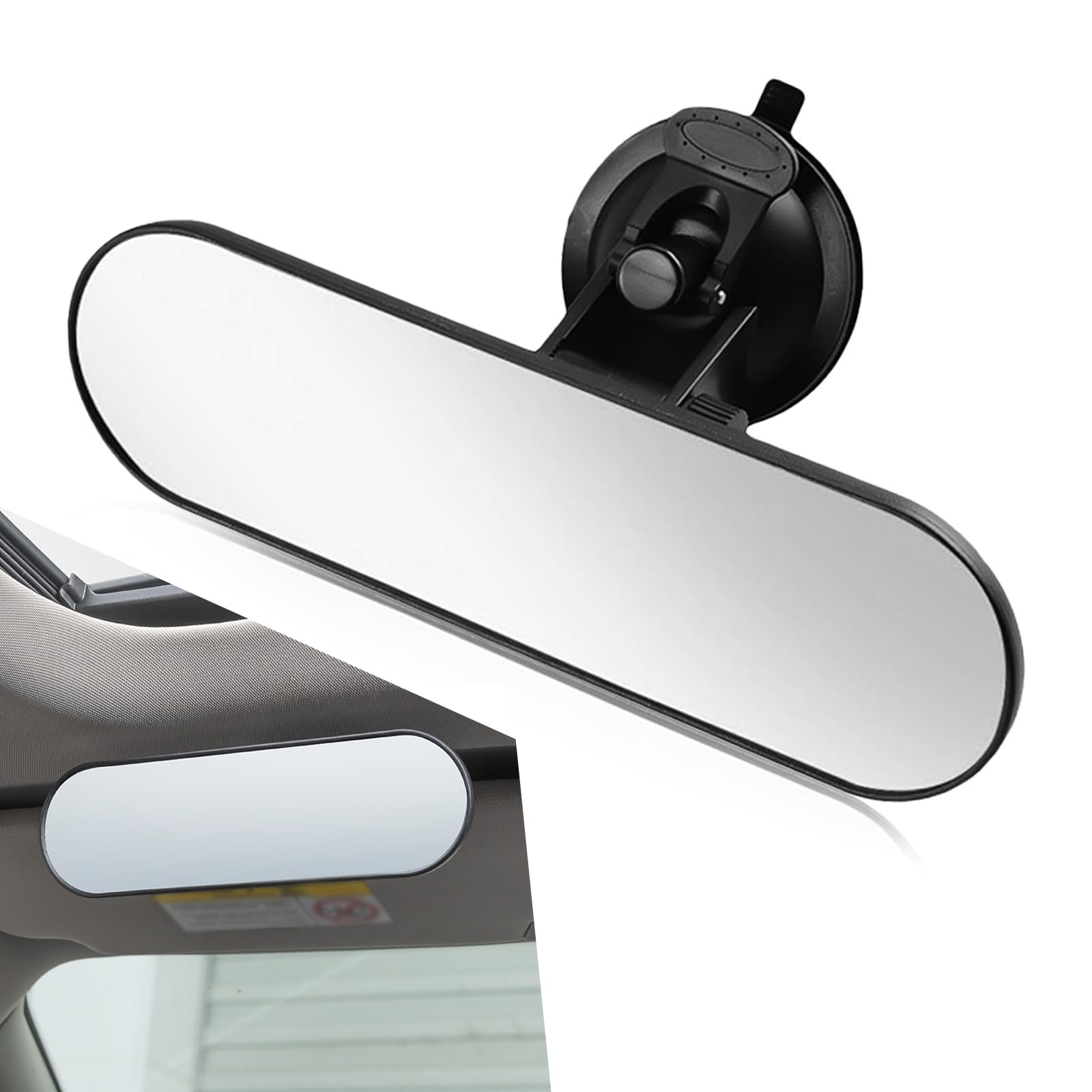 pinflaw 1 PC Car Interior Rear View Mirror, 8.66