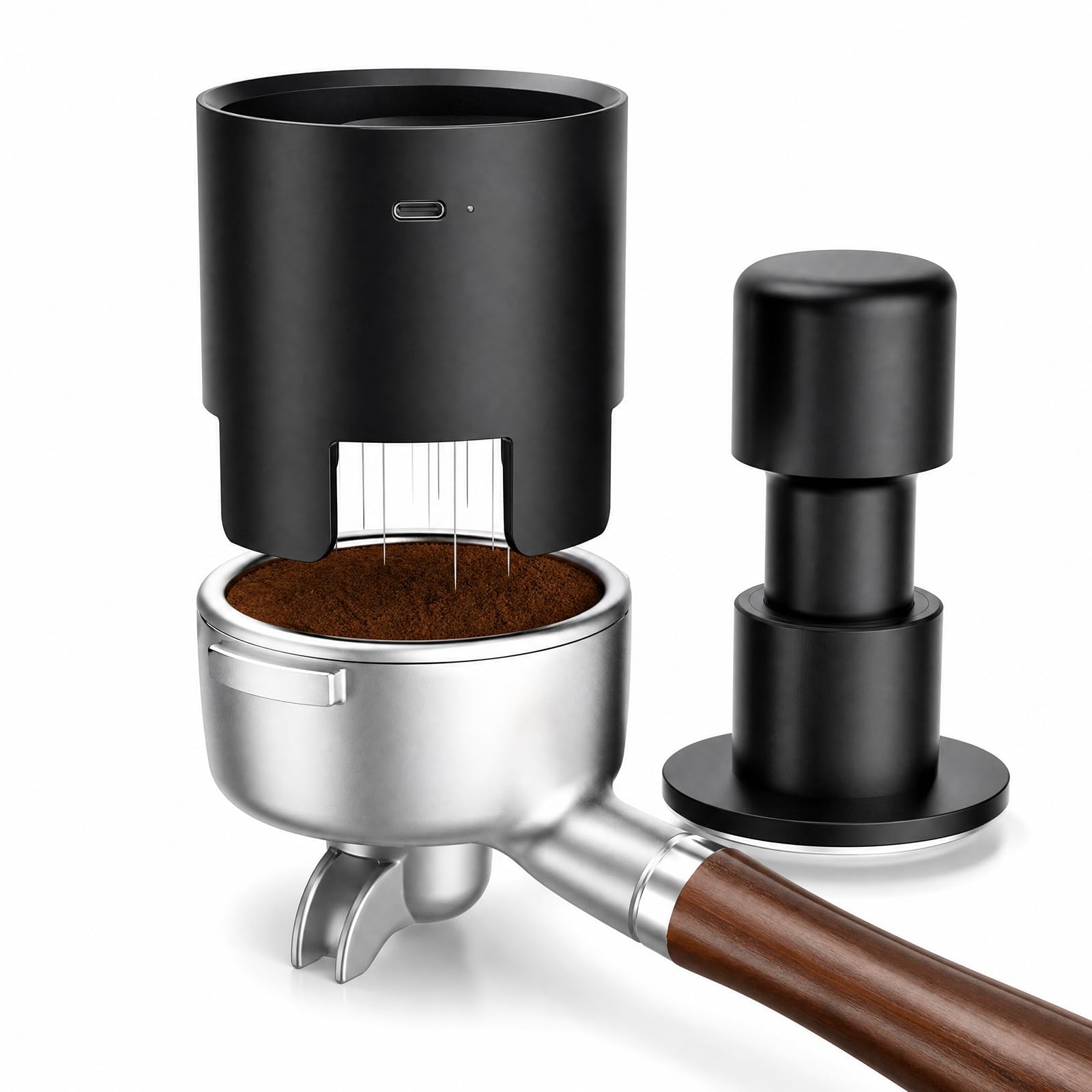 Distributore elettrico di caffè espresso, Strumento di agitazione (WDT)