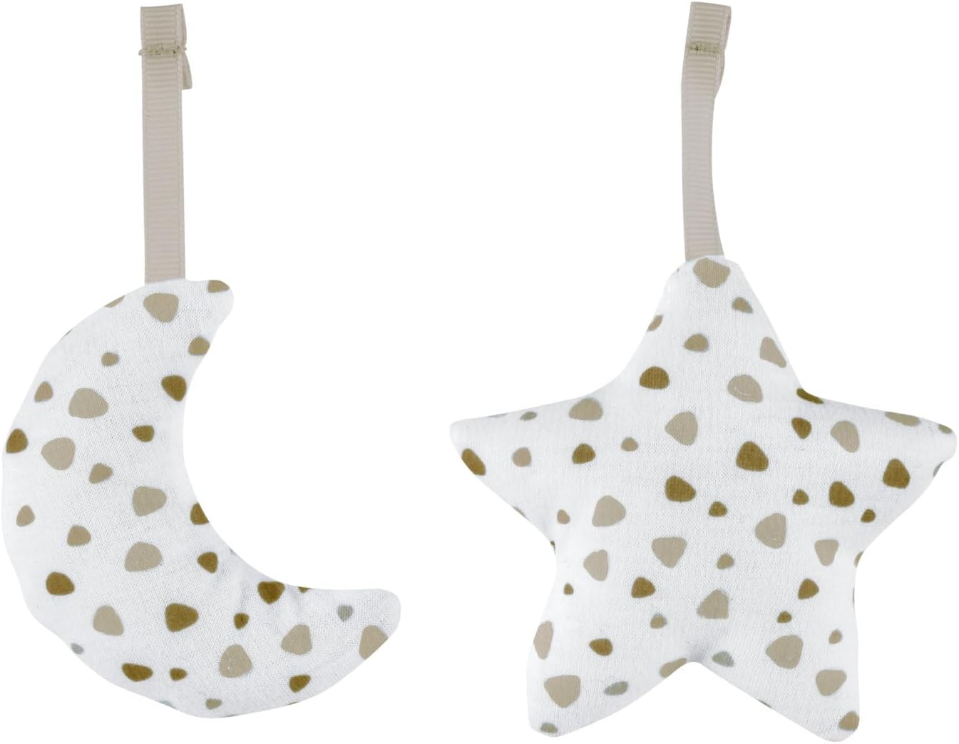 Star and Moon Plush Toys for Chicco Cot Mobile