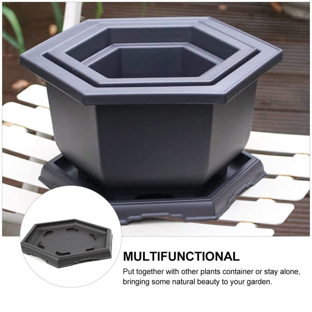 植木鉢 6個セット プラスチック製 Amazon.co.jp: 2 セット ミニ プラスチック製植木鉢 六角形の