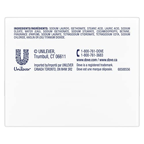 Image of Dove Beauty Bar Gentle Skin Cleanser Moisturizing for Gentle Soft Skin Care Original Made With 1 /4 Moisturizing Cream 3.75 oz 2 Bars, Pack of 24