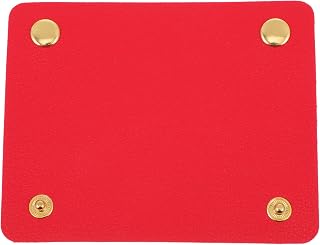 2Pcs Alça De Couro Envoltório Aperto Bolsa Lida Com Bagagem Lidar Com Cinto para O Saco Que Faz A Bolsa Duffel Bag Mão Protector Handle Cover (Vermelho)