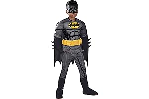 Rubie's Child's DC Batman Muscle Chest Costume with Batarang