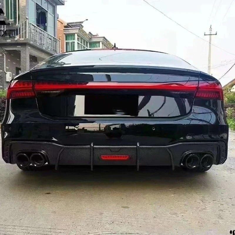 Labio trasero protectora para Audi A7 S7 C8 para evitar roces de bajos 7