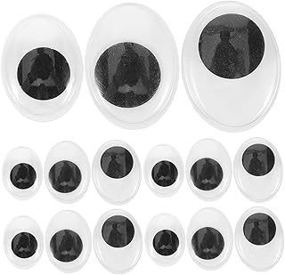 SEWACC 150 Pçs Olhos Em Movimento Olhos De Boneca Realistas Globos Oculares Falsos Globos Oculares Manuais De Plástico Para Bichos De Pelúcia Bolas Falsas Globos Oculares De Brinquedo