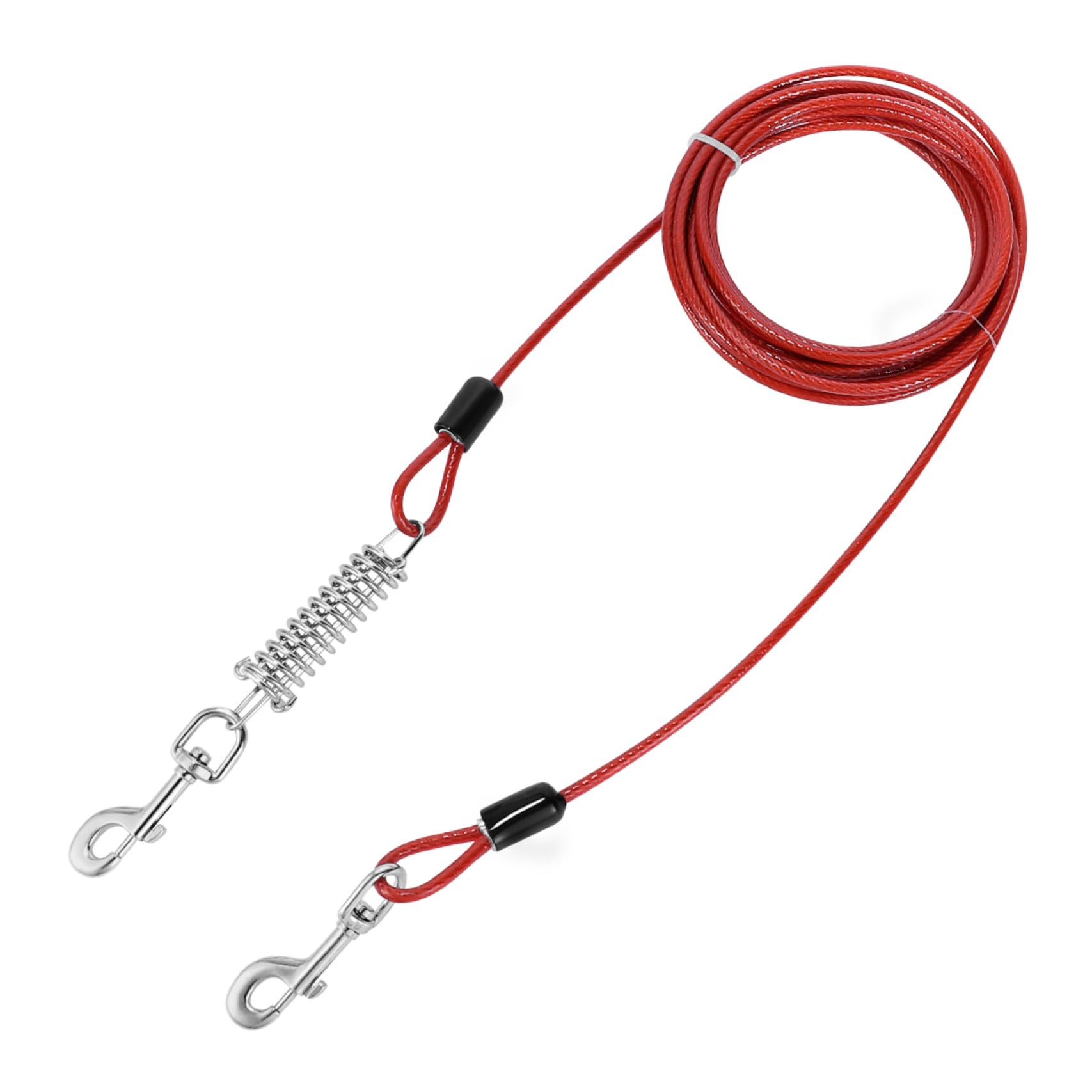 Câble d'attache pour chien lourd de 50 kg avec laisse extérieure UEETEK